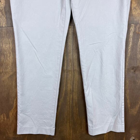 Banana Republic Womens Pants Tan Jackson Fit Chinos Straight Leg Stretch 12R - Picture 3 of 11